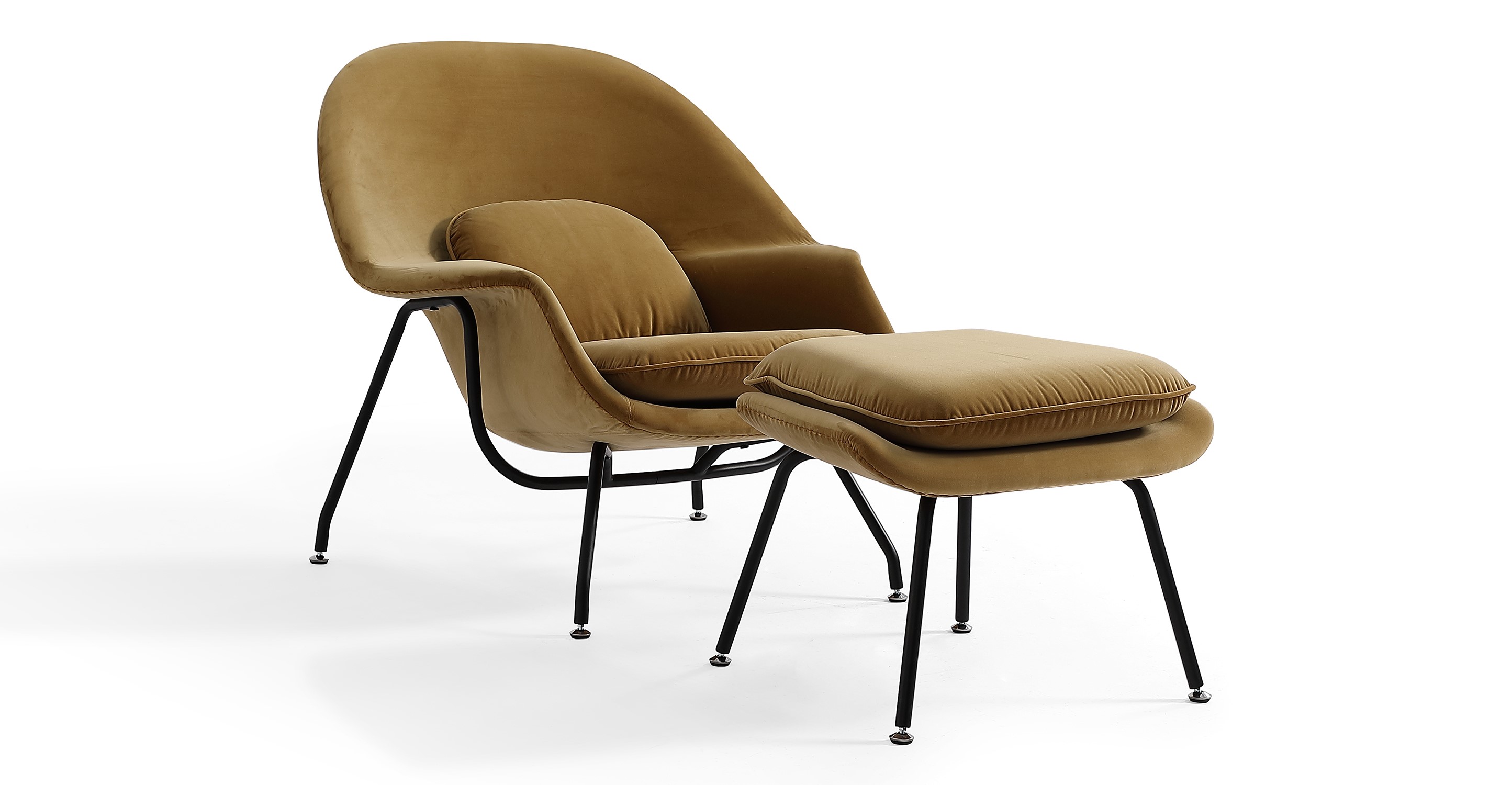 kardiel womb chair and ottoman