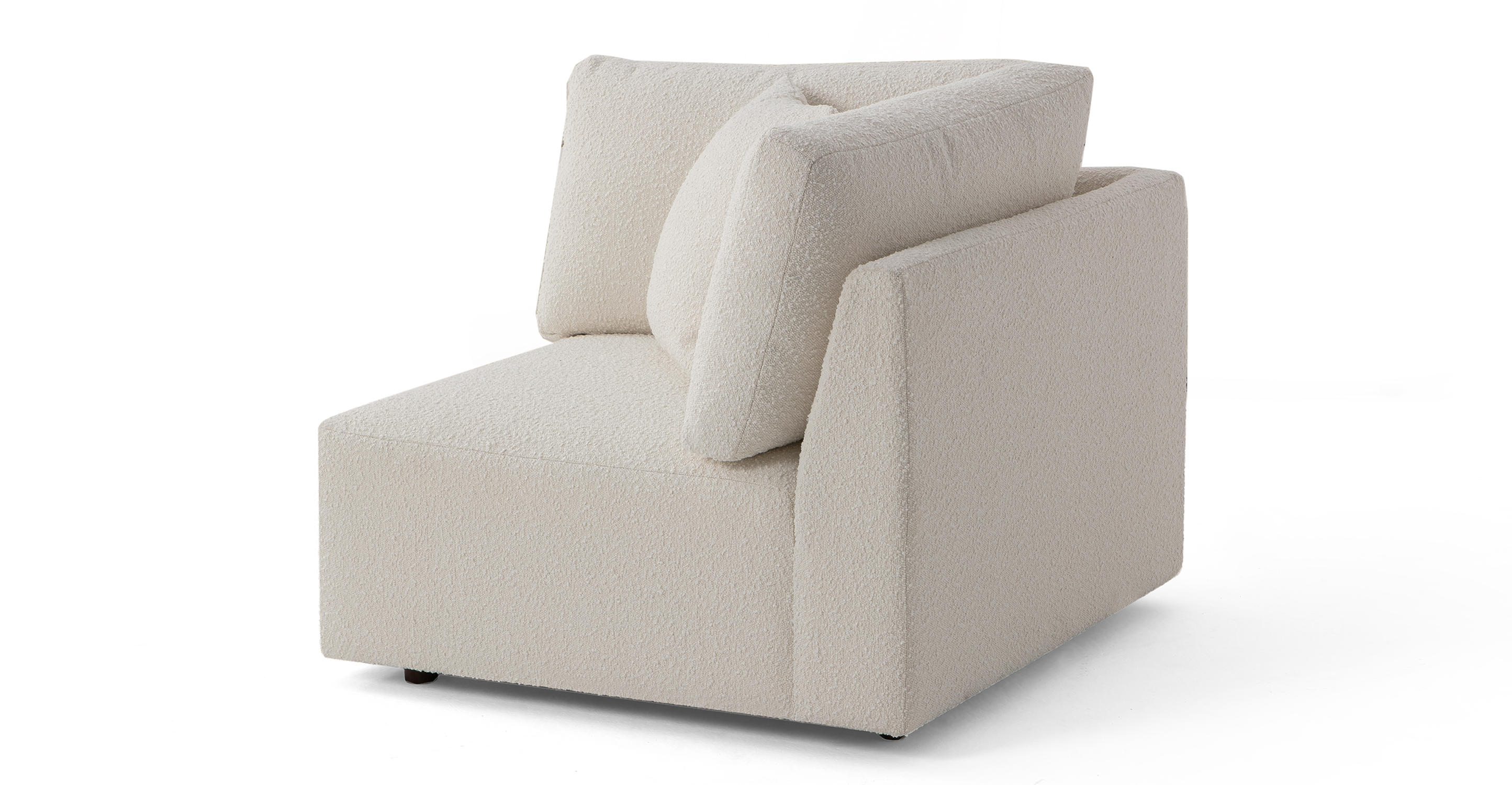 York Modular Pillow Top Corner Chair with Back Pillow and Side Pillow in  2023