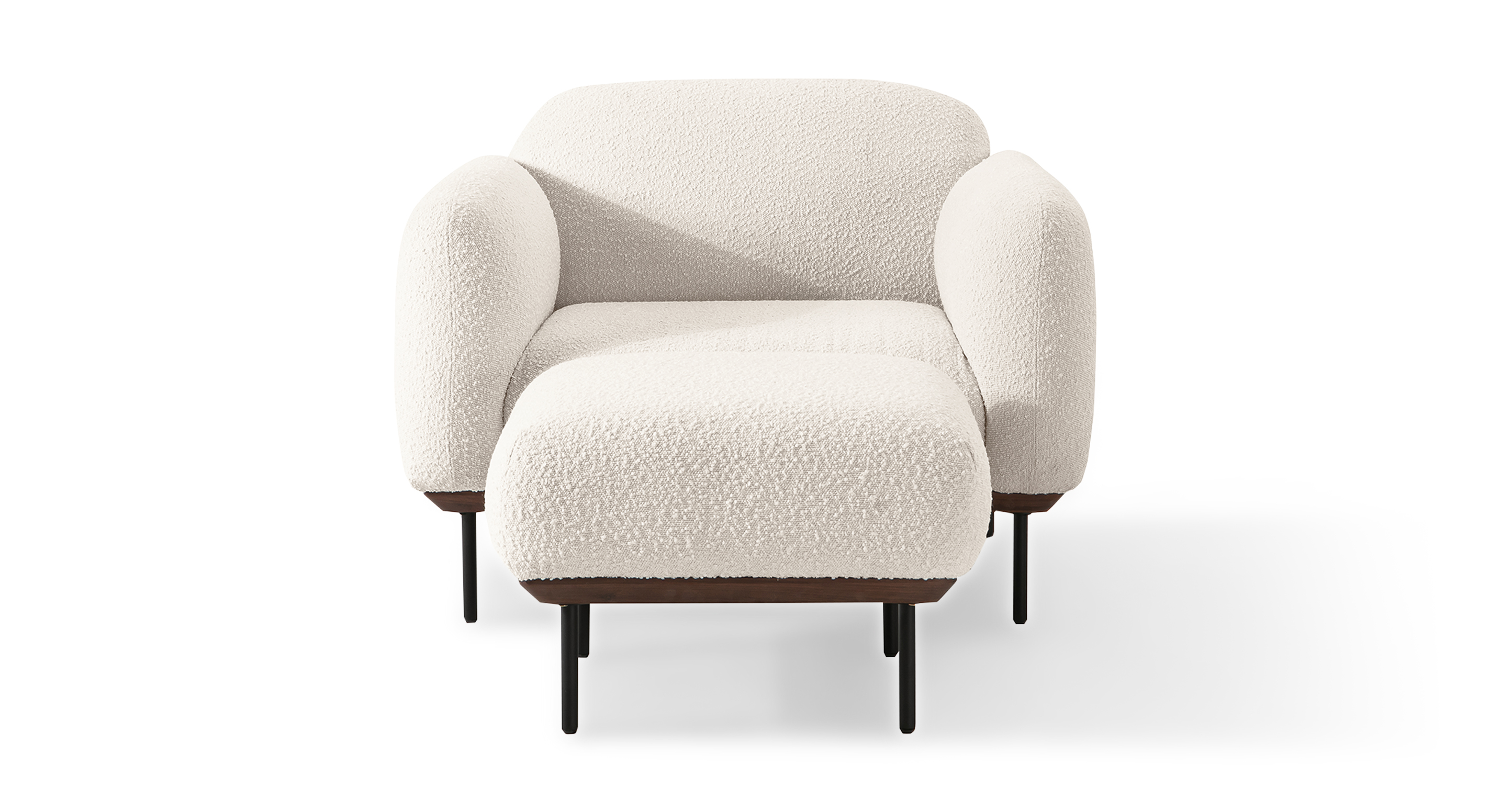 Empierre Fabric Club Chair and Ottoman