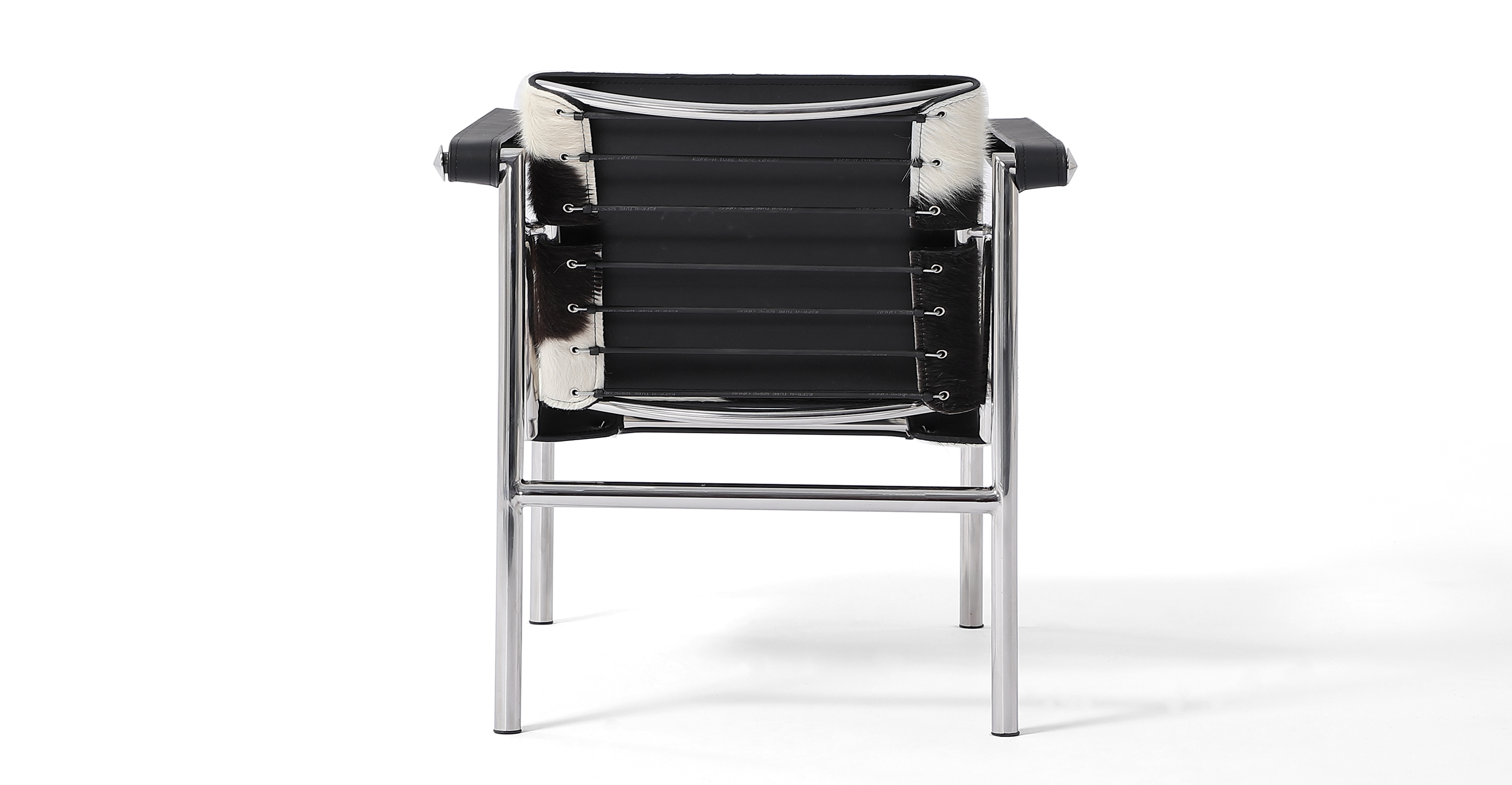 cowhide folding chair