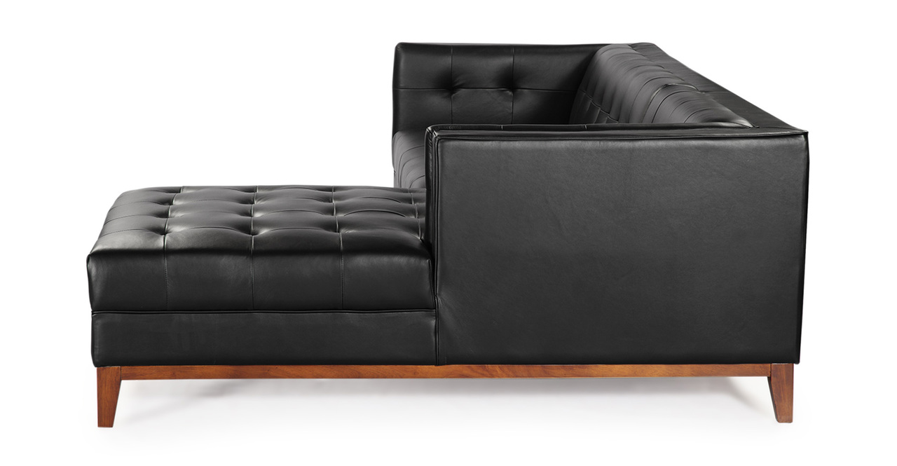 Harrison Mid Century Modern chaise sectional