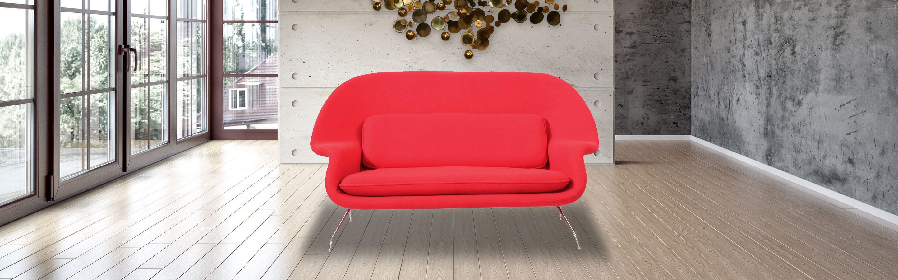 Womb Loveseat Wombat Sofa