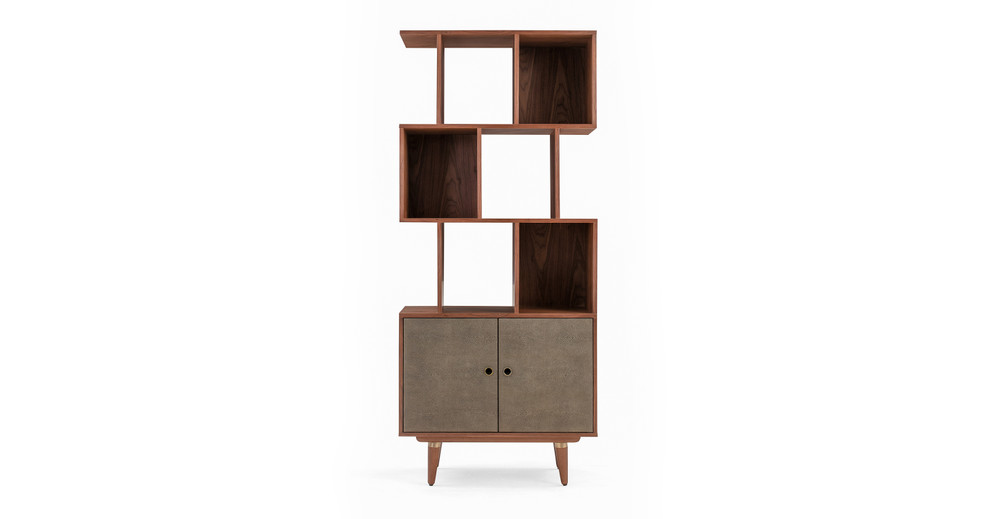 Dream 49 Bookshelf, Walnut