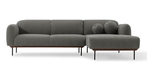 Puff 90 Fabric Sofa, Macadamia