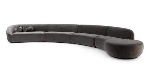 Puff 90 Fabric Sofa, Macadamia - Kardiel