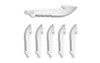 OD EDGE DROP-PT 3.0" SRTD BLADE 6PK