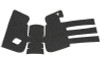 TALON GRP FOR GLOCK 19 GEN3 RBR
