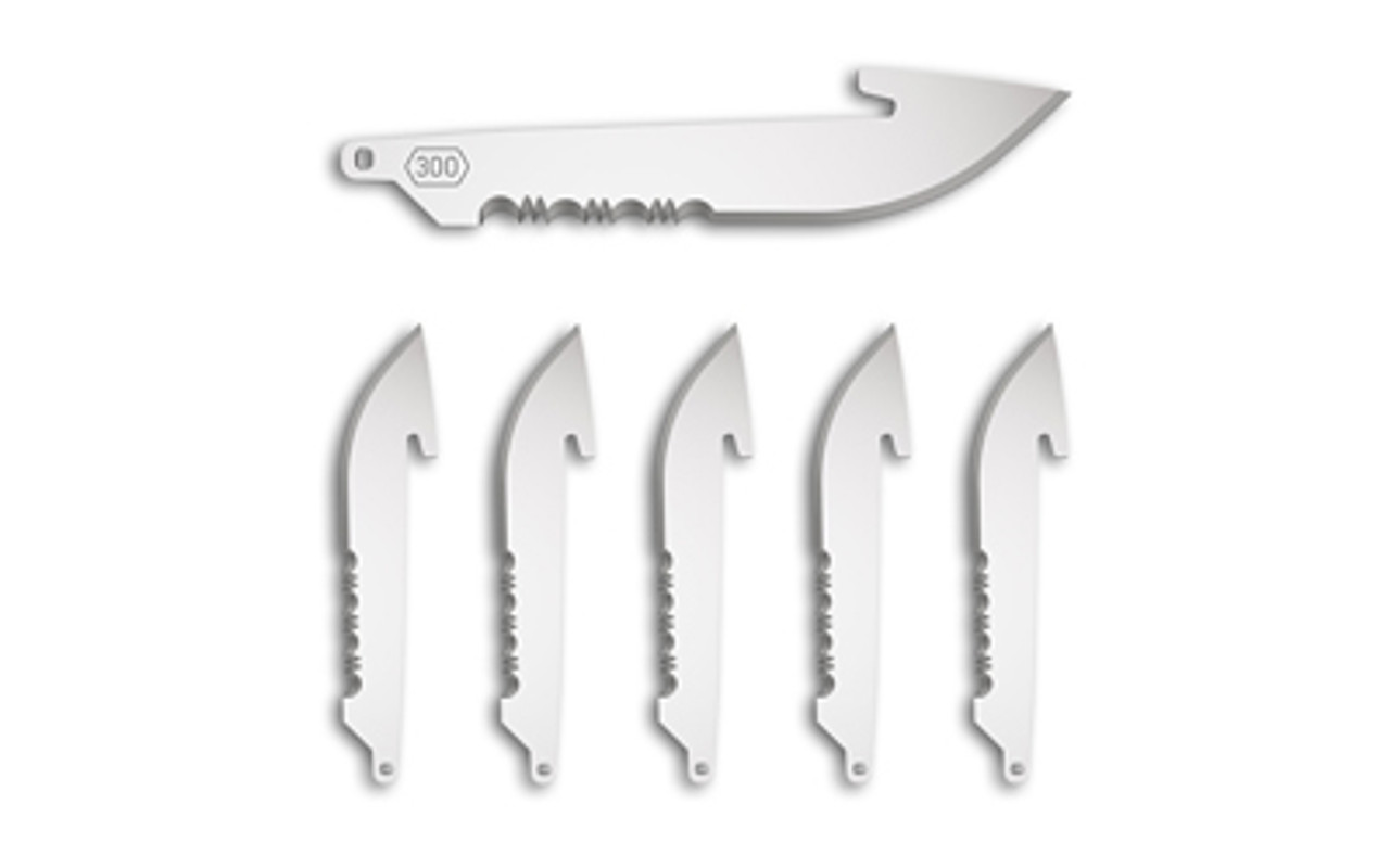 OD EDGE DROP-PT 3.0" SRTD BLADE 6PK