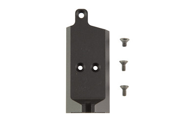 NOVESKE DM PLATE W/REAR SIGHT BLACK