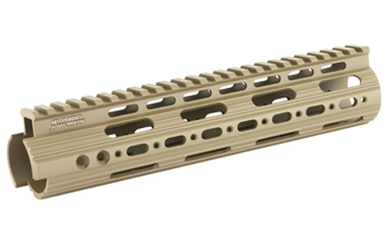 UTG PRO AR 9" SPR SLIM FF HNDGRD FDE