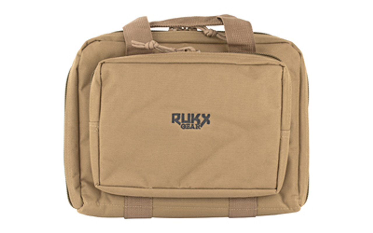 ATI DOUBLE PISTOL CASE TAN