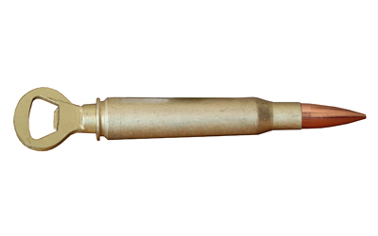 CBG 50 CALIBER BOTTLE OPENER GOLD