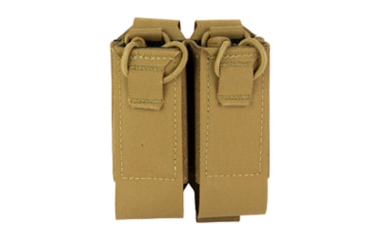 HSP DOUBLE PISTOL MAG POUCH COY