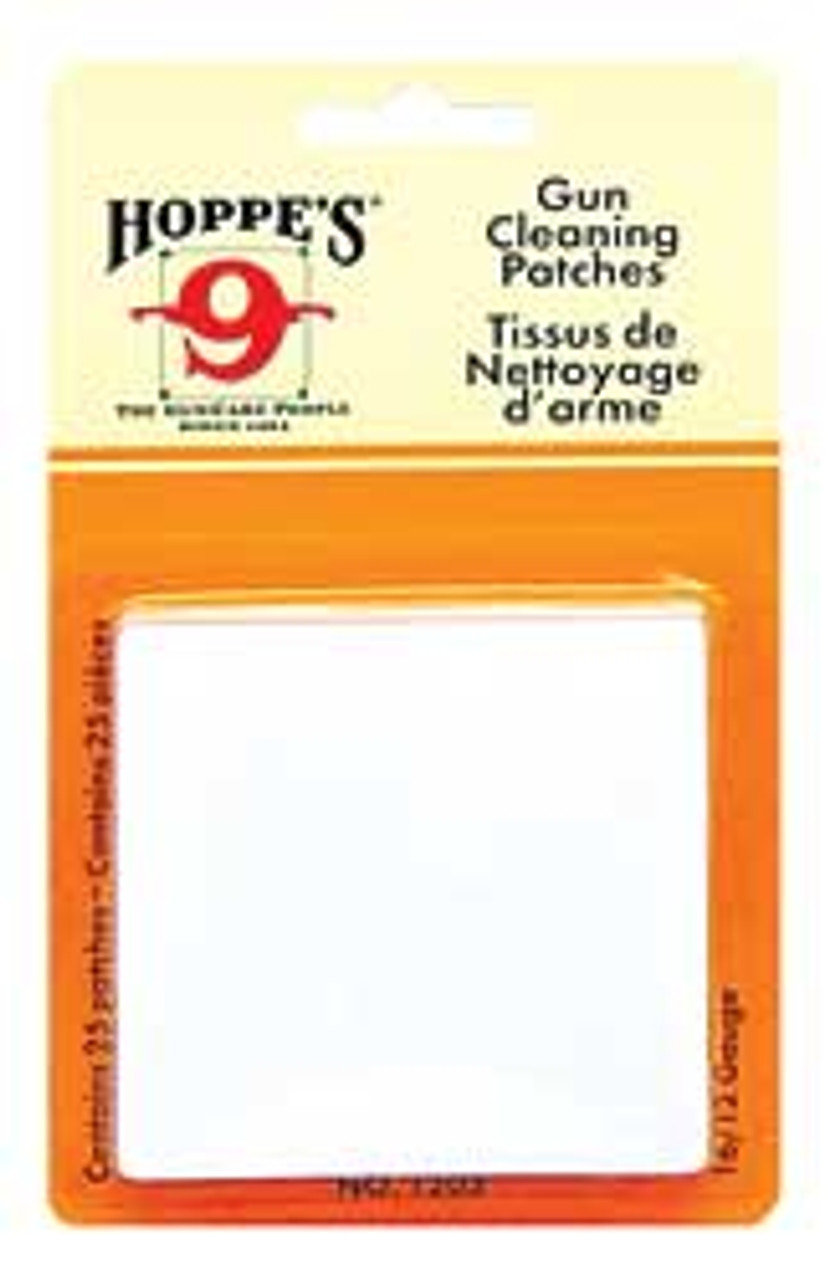 HOPPES CLNG PATCH 16-12GA 25/BAG