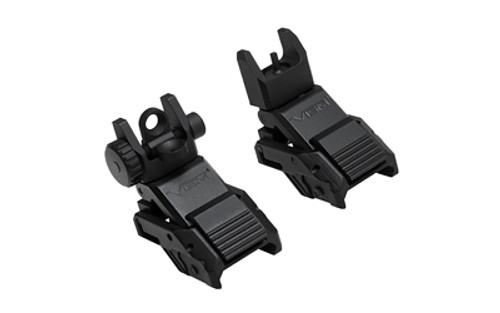 NCSTAR PRO AR FLIP UP FRNT/REAR SGHT