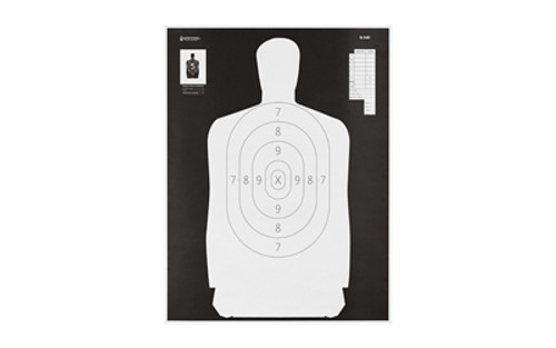 ACTION TGT B34 BLK/WHT SILHO 100PK
