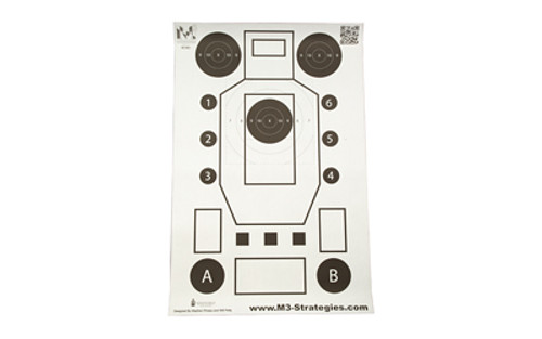 ACTION TGT MULTI PURP TRNG BK 100PK