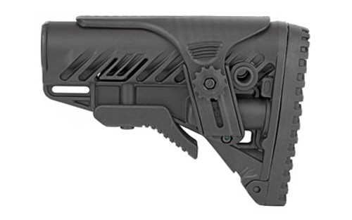 FAB DEF AR15 TACT STOCK ADJ BLK