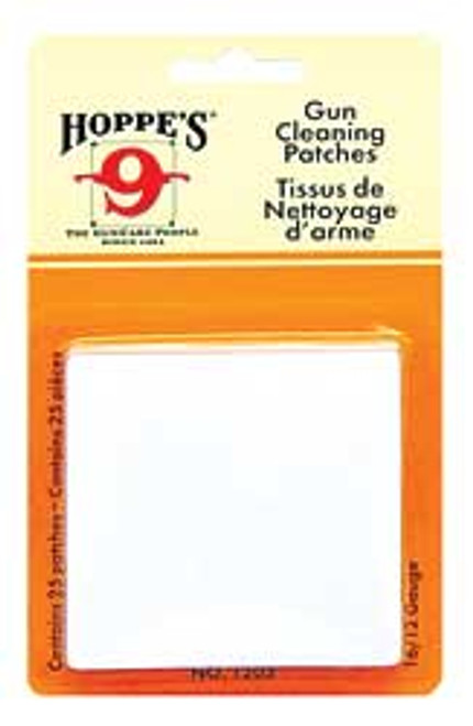 HOPPES CLNG PATCH 16-12GA 25/BAG