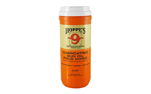 HOPPES GUN OIL WIPES 7X8" 120CT