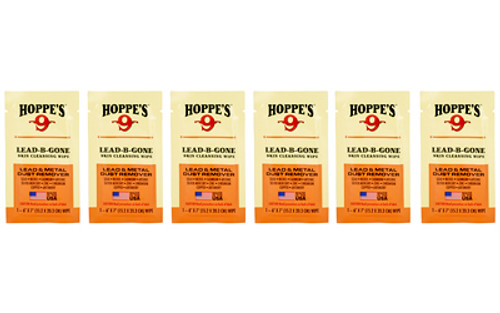 HOPPES LEAD BE GONE WIPE 6 COUNT
