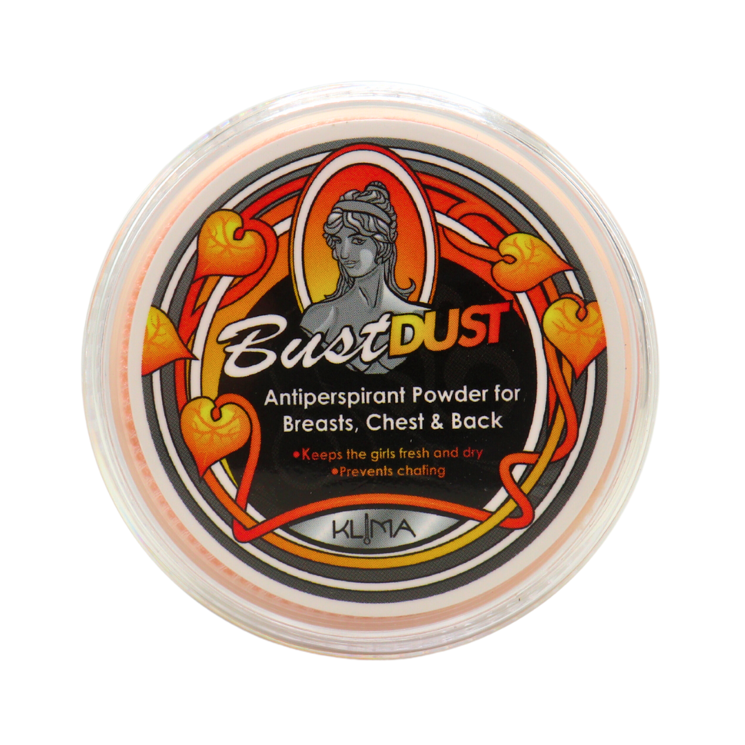 Bust Dust Antiperspirant Powder Breasts and Chest Klima Health