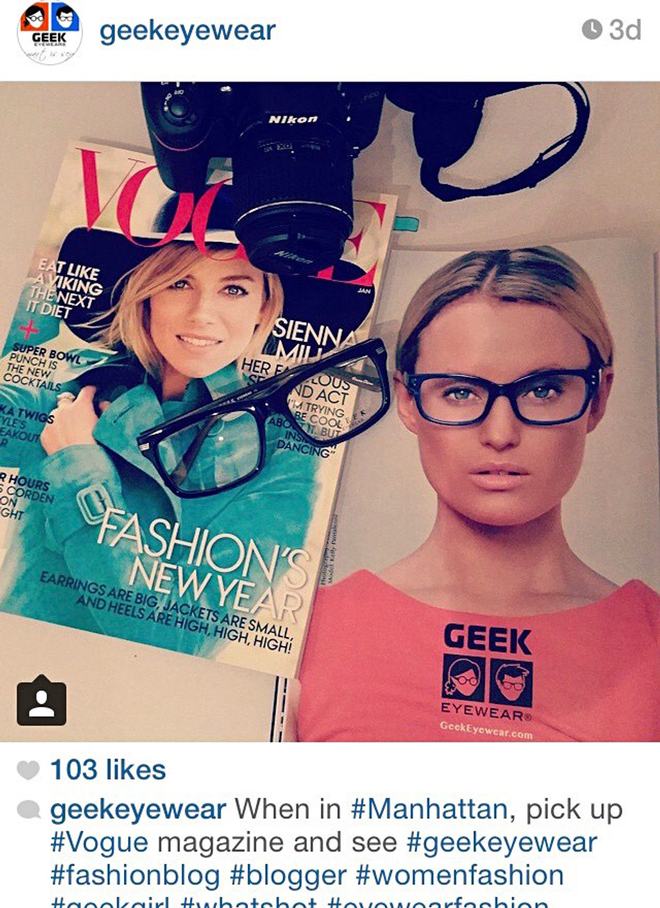 Geek Eyewear® Rx Eyeglasses style VO1 Victor Ortiz Signature