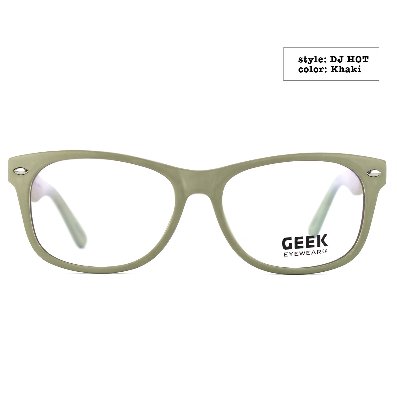 Tienda Online Nueva moda hombre mujer marco del espejo del llano gafas Nerd  Geek Eyewear marcos con…