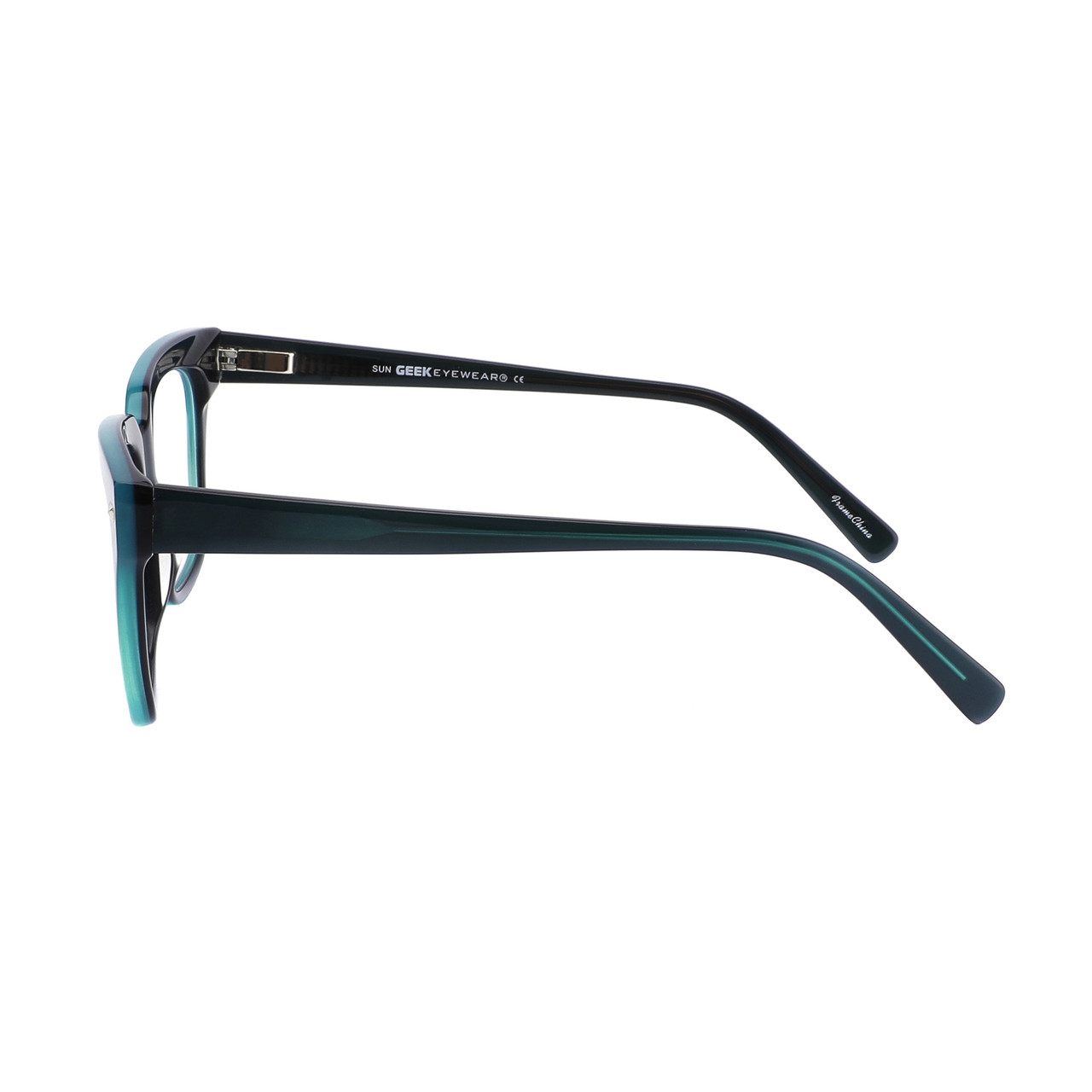 Rx Eyeglasses Style Geek Sun in Azure | Geek Eyewear