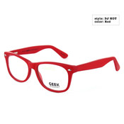GEEK Eyewear GEEK DJ HOT Red Eyeglasses and Sunglasses