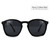 Black Matt with Solid Grey Lenses