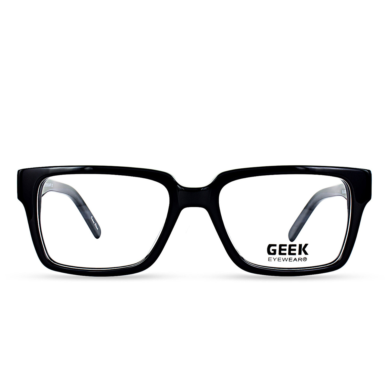 white geek glasses