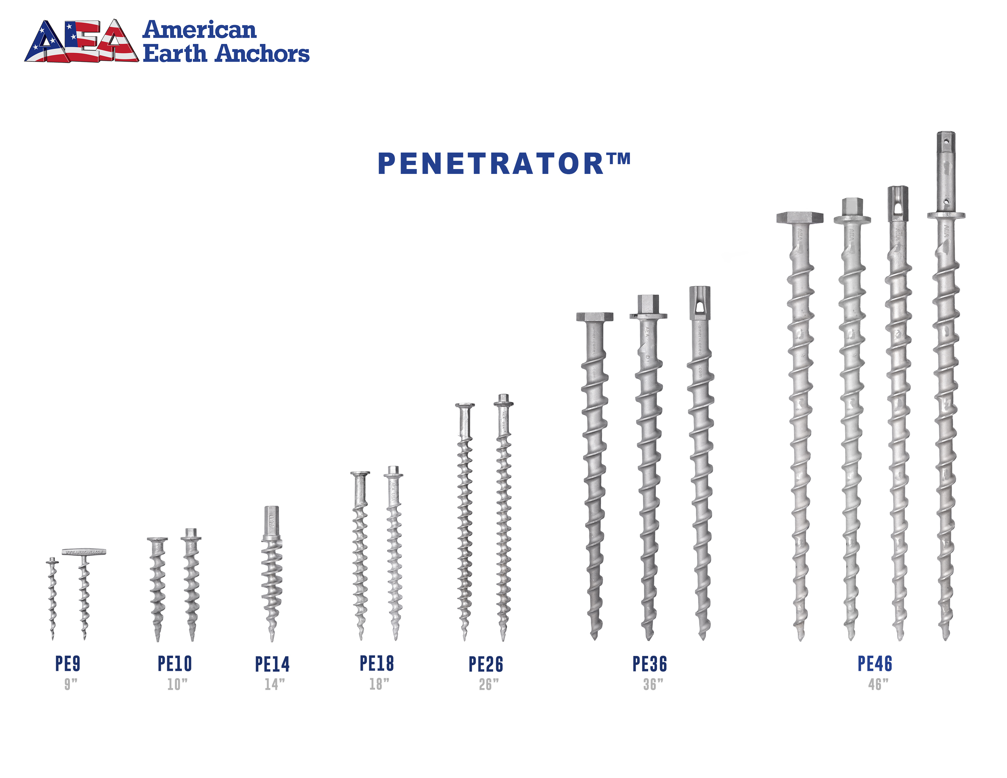 Penetrator anchors Penetrator anchors