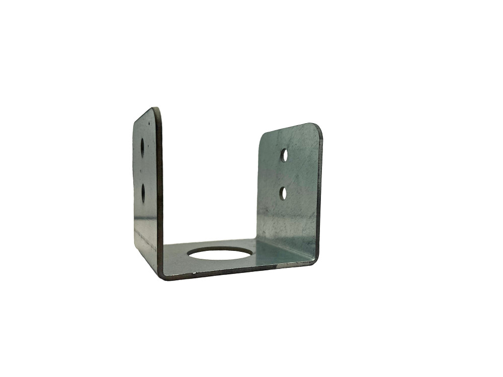 PE-44V: Small Penetrator "U" bracket for securing 4x4 (Nominal) lumber vertically