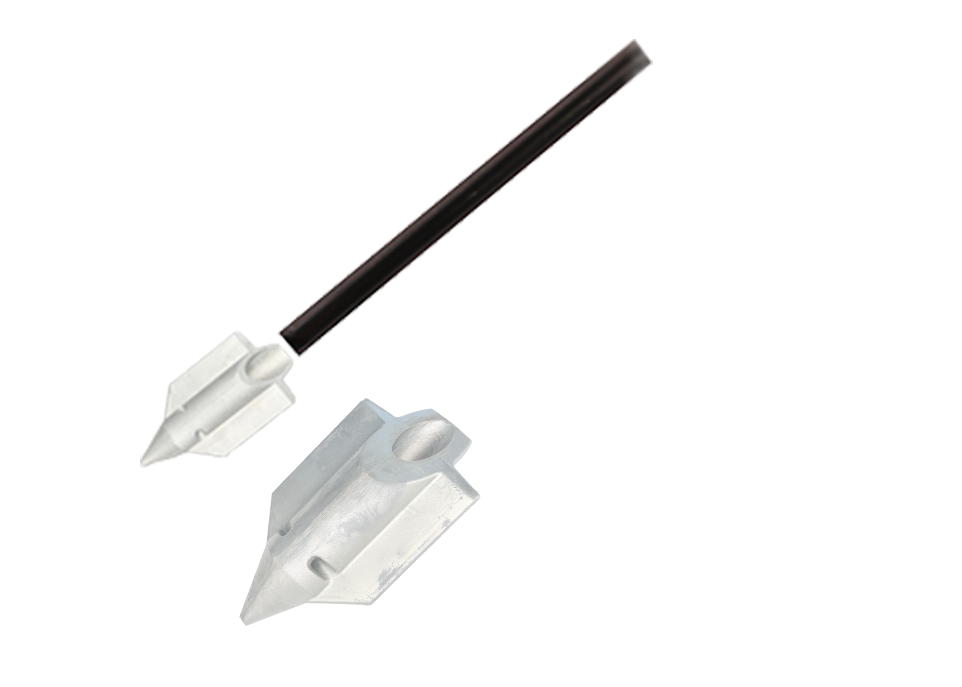 6-ft drive rod for 8-inch and 10-inch aluminum bullets