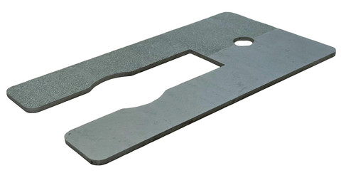 PE-Tent-15: Steel flat bracket for 1-1/2-inch post