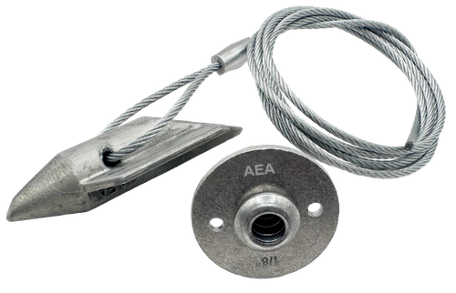 3ALB-60QV: 3-inch bullet with 60-inch cable and Quickvise