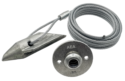 3ALB-120QV: 3-inch bullet with 120-inch cable and Quickvise