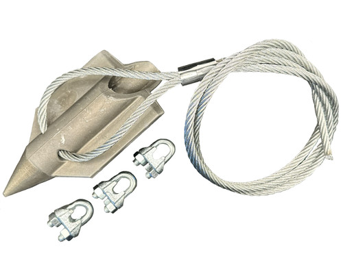 6ALB-60CC: 6-inch aluminum bulletwith 60-inch cable and cable clamps