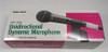 New in original box Radio Shack PRO-3004 (33-3004) Unidirectional Dynamic Microphone. 600 ohm cardioid dynamic mic with 20ft XLR-to-1/4" cable and mic clip. Vintage 1980s–90s classic — perfect for vocals, PA, amateur radio, and presentations