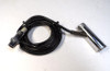 Used Astatic D-104 microphone gooseneck stem with spring, threaded insert, cable, and original Amphenol 80MC2M 2-pin plug. Ready to accept a D-104 lollipop head. Perfect for restoring vintage amateur radio microphone setups on Heathkit, Hallicrafters, and other classic rigs