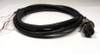 Original Nye Viking 4-pin interconnect cable for RFM-003 / RFM-005 Power Monitor. Connects remote directional coupler to meter for accurate 3KW/5KW SWR and peak power readings. Excellent condition replacement part for high-power ham radio stations.