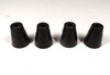 National NCL-2000  Amplifier Feet Set, 2 Piece (Riser and Foot) NOS
