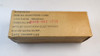 NOS Chatham JAN 5R4WGA military rectifier tube in original box. Part 5960-262-1703, 1955 date code. Rugged "potato masher" design with black plates. Fully tested strong on B&K Dyna-Quik 700. Premium choice for vintage hi-fi amps, guitar amplifiers, and military electronics restorations. High-reliability 1950s tube from trusted seller.