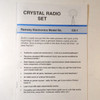 Ramsey Electronics CS-1 unbuilt Crystal Radio Kit with manual. Classic passive AM broadcast receiver — no batteries needed. Perfect beginner, educational, science fair or nostalgia project. Simple assembly, receives local stations with wire antenna. Vintage hobby radio kit, NOS. Great for kids, schools & collectors.
