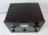 Excellent E.F. Johnson Viking Adventurer CW transmitter in great cosmetic condition with proven output on 40 meters. Classic 1950s novice transmitter covering 80-10 meters, approximately 50W input. Features SO-239 rear connector upgrade. Perfect working vintage ham radio transmitter for CW enthusiasts and collectors.