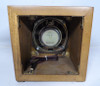 Vintage Realistic 40-12410 5" 8 Ohm full range speaker driver in custom solid wood 7" cabinet. Made in Thailand (12A1). Warm vintage sound ideal for extension speakers, desktop, workshop or multi-room audio. Radio Shack classic, tested and working. Great value retro speaker!
