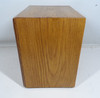 Vintage Realistic 40-1272D 10" 8 Ohm full-range speaker driver in beautiful custom solid Oak wood cabinet. Made in Thailand (11A4). Warm musical sound with good bass extension. Perfect extension speaker, floor monitor or vintage hi-fi project. Radio Shack classic, tested and working. Solid Oak adds premium look and tone!