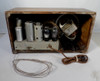 excellent working RCA T-4-9A 1935 Vintage Tabletop Wood Radio. Authentic 4-tube superheterodyne from RCA Victor with beautiful original wood cabinet. Perfect for antique radio collectors seeking a functional 1930s Art Deco piece. Compact size, strong reception on AM broadcast band. Browse our nationwide collection of restored vintage radios.
