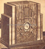 Vintage 1920s  Custom Made Wood Table Top Speaker in Excellent Condition